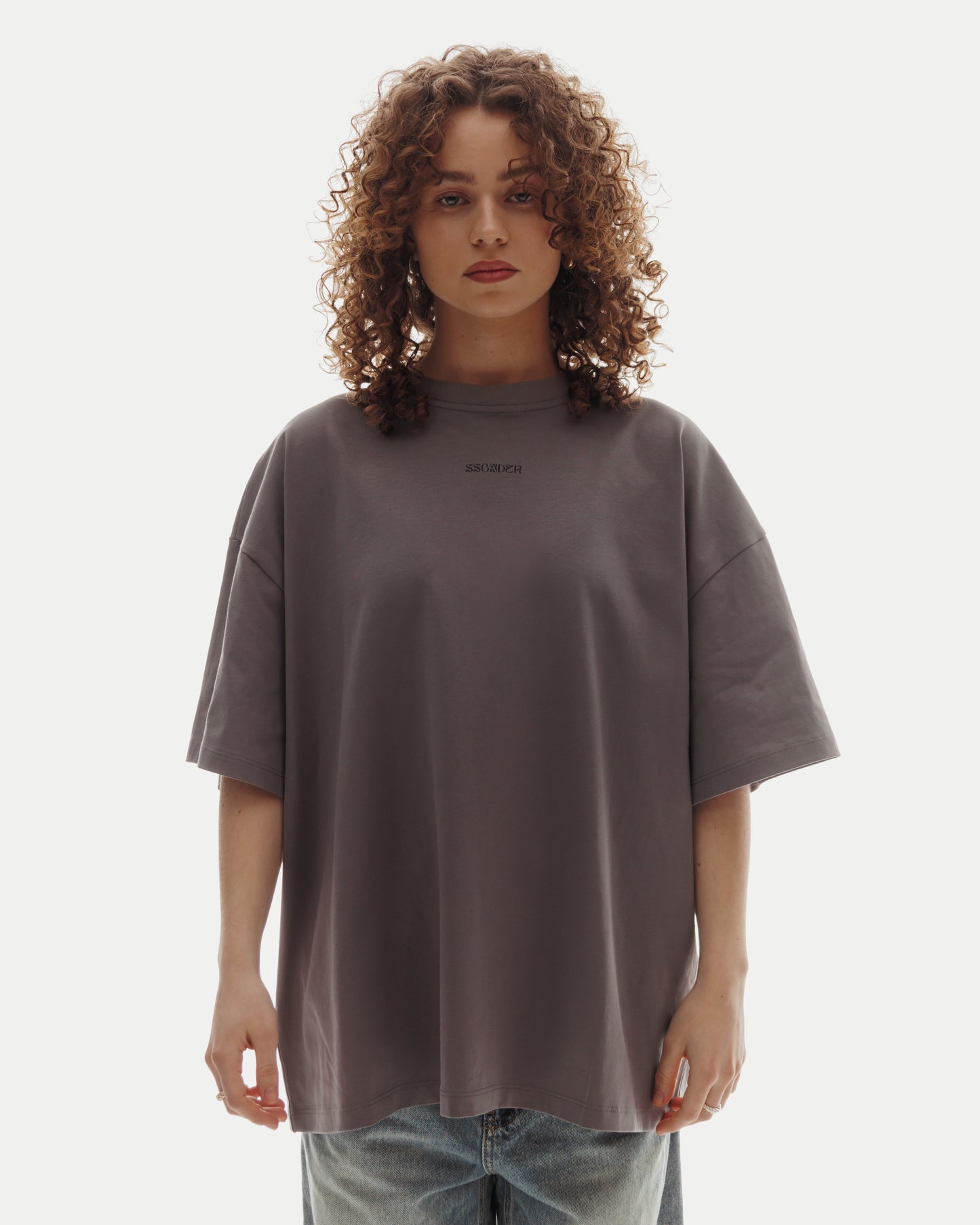 UNIT TEE in Shark Gray